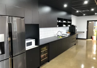 Commercial Kitchen in Beverly in block white